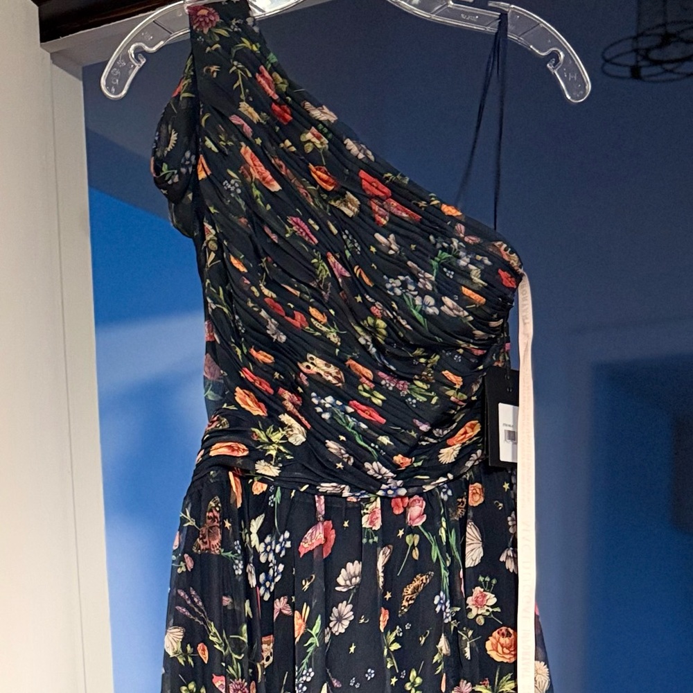 Mac Duggals’ Leena Floral One-Shoulder Dress